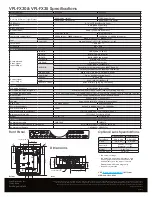 Предварительный просмотр 2 страницы Sony VPL-FX30 Specification Sheet