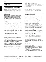 Preview for 8 page of Sony VPL-FX50 Operating Instructions Manual