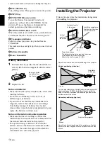 Preview for 14 page of Sony VPL-FX50 Operating Instructions Manual