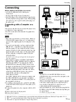 Preview for 15 page of Sony VPL-FX50 Operating Instructions Manual