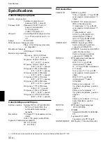 Preview for 68 page of Sony VPL-FX50 Operating Instructions Manual