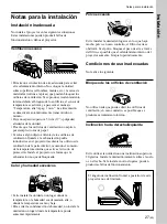 Preview for 97 page of Sony VPL-FX50 Operating Instructions Manual