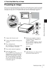 Предварительный просмотр 11 страницы Sony VPL-FX500L Operating Instructions Manual