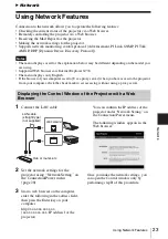 Предварительный просмотр 23 страницы Sony VPL-FX500L Operating Instructions Manual