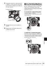 Предварительный просмотр 35 страницы Sony VPL-FX500L Operating Instructions Manual