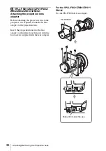 Предварительный просмотр 36 страницы Sony VPL-FX500L Operating Instructions Manual