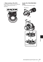 Предварительный просмотр 37 страницы Sony VPL-FX500L Operating Instructions Manual