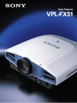 Sony VPL-FX51 Brochure & Specs preview