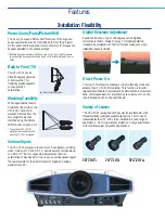 Preview for 4 page of Sony VPL-FX51 Brochure & Specs