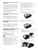 Предварительный просмотр 10 страницы Sony VPL-FX51 Installation Manual