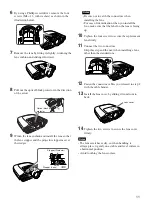 Предварительный просмотр 11 страницы Sony VPL-FX51 Installation Manual