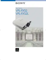 Sony VPL-FX52 Brochure & Specs preview