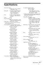 Preview for 29 page of Sony VPL-FX52 Quick Reference Manual