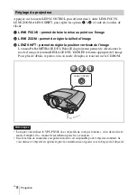 Preview for 38 page of Sony VPL-FX52 Quick Reference Manual