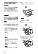 Preview for 56 page of Sony VPL-FX52 Quick Reference Manual