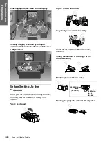 Preview for 6 page of Sony VPL-HS1 - Cineza™ Lcd Front Projector Operating Instructions Manual