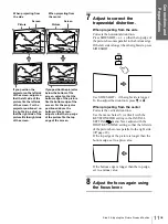 Preview for 11 page of Sony VPL-HS1 - Cineza™ Lcd Front Projector Operating Instructions Manual