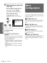 Preview for 18 page of Sony VPL-HS1 - Cineza™ Lcd Front Projector Operating Instructions Manual