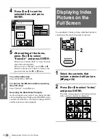 Preview for 26 page of Sony VPL-HS1 - Cineza™ Lcd Front Projector Operating Instructions Manual