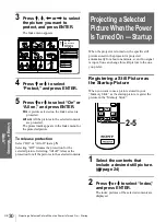 Preview for 30 page of Sony VPL-HS1 - Cineza™ Lcd Front Projector Operating Instructions Manual