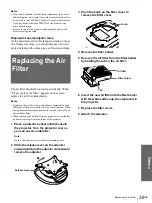 Preview for 39 page of Sony VPL-HS1 - Cineza™ Lcd Front Projector Operating Instructions Manual