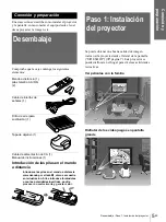 Preview for 103 page of Sony VPL-HS1 - Cineza™ Lcd Front Projector Operating Instructions Manual