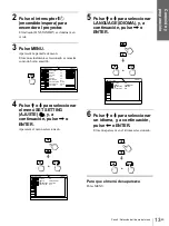 Preview for 111 page of Sony VPL-HS1 - Cineza™ Lcd Front Projector Operating Instructions Manual