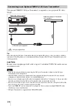 Preview for 28 page of Sony VPL-HW30AES Operating Instructions Manual