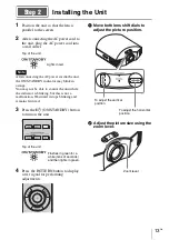 Предварительный просмотр 13 страницы Sony VPL-HW45 Quick Reference Manual