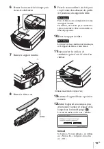 Предварительный просмотр 41 страницы Sony VPL-HW45 Quick Reference Manual