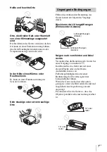 Предварительный просмотр 69 страницы Sony VPL-HW45 Quick Reference Manual