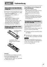 Предварительный просмотр 71 страницы Sony VPL-HW45 Quick Reference Manual