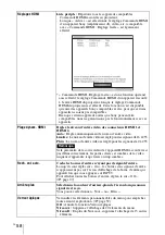 Предварительный просмотр 148 страницы Sony VPL-HW55ES Operating Instructions Manual