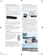 Предварительный просмотр 3 страницы Sony VPL-MX20 Brochure & Specs