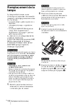 Preview for 44 page of Sony VPL-MX20 Quick Reference Manual