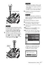 Preview for 45 page of Sony VPL-MX20 Quick Reference Manual