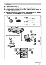 Preview for 73 page of Sony VPL-MX20 Quick Reference Manual