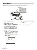 Предварительный просмотр 96 страницы Sony VPL-PHZ12 Quick Reference Manual