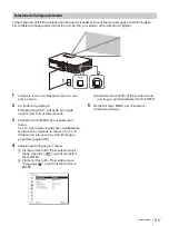 Предварительный просмотр 115 страницы Sony VPL-PHZ12 Quick Reference Manual