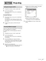 Preview for 43 page of Sony VPL-PHZ50 Setup Manual