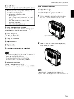 Preview for 9 page of Sony VPL-PX1 Operating Instructions Manual