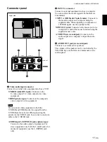 Preview for 11 page of Sony VPL-PX1 Operating Instructions Manual