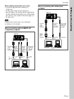 Preview for 15 page of Sony VPL-PX1 Operating Instructions Manual