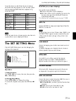 Preview for 23 page of Sony VPL-PX1 Operating Instructions Manual