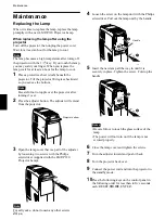 Preview for 24 page of Sony VPL-PX1 Operating Instructions Manual