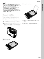 Preview for 25 page of Sony VPL-PX1 Operating Instructions Manual