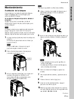 Preview for 85 page of Sony VPL-PX1 Operating Instructions Manual