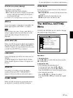 Preview for 27 page of Sony VPL-PX11 Operating Instructions Manual