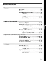 Предварительный просмотр 5 страницы Sony VPL PX20 - SXGA LCD Projector Operating Instructions Manual