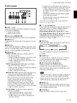 Предварительный просмотр 11 страницы Sony VPL PX20 - SXGA LCD Projector Operating Instructions Manual